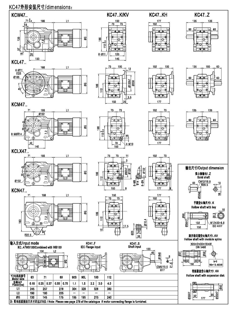 K47減速機